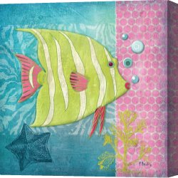 Fantasy Canvas Prints - Fantasy Reef II by Paul Brent