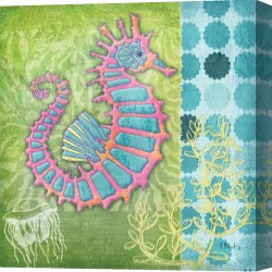 Fantasy Canvas Prints - Fantasy Reef Iv by Paul Brent