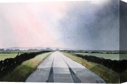Boar Lane Canvas Paintings - Norland Lane by Paul Dene Marlor