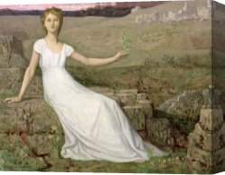 Beacon of Hope Canvas Prints - Hope by Pierre Puvis de Chavannes