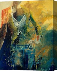 The End of Dinner Canvas Prints - Dinner Jacket by Pol Ledent