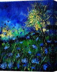 Wild Boars Canvas Paintings - Wild Chocoree by Pol Ledent