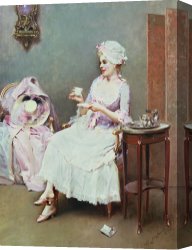 Hot Quartet Canvas Prints - Hot Chocolate by Raimundo de Madrazo y Garetta