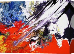 White Canvas Prints - Genesis by Ralph White