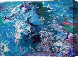 Cubist Lilies Canvas Prints - Lilies by Ralph White