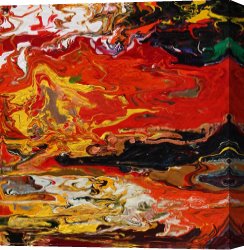 White Canvas Prints - Melt by Ralph White