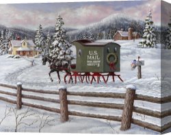 Richard Coeur De Lion on His Way to Jerusalem Canvas Prints - Across the Miles by Richard De Wolfe