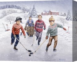 Richard Coeur De Lion on His Way to Jerusalem Canvas Prints - Breakaway by Richard De Wolfe