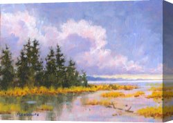 Song of The North Canvas Prints - North Shore by Richard De Wolfe