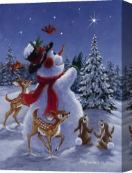 Richard Canvas Paintings - Star of Wonder by Richard De Wolfe