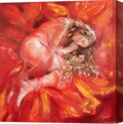 A Day in Paradise Canvas Prints - The flower paradise by Sergey Ignatenko