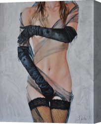 Nudity Canvas Prints - Without nudity by Sergey Ignatenko
