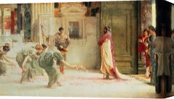 Sir Lawrence Alma-tadema Canvas Paintings - Caracalla by Sir Lawrence Alma-Tadema