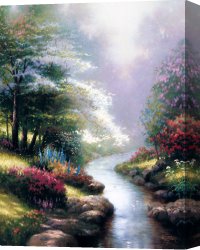 Beacon of Hope Canvas Prints - Petals of Hope by Thomas Kinkade