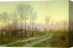 Song of The North Canvas Prints - September Song by Thomas Kinkade