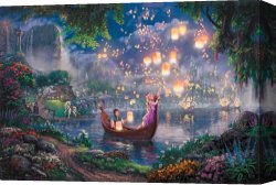 Thomas Wolfe (1900-1938) Canvas Prints - Tangled by Thomas Kinkade