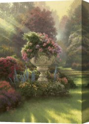 Beacon of Hope Canvas Prints - The Garden of Hope by Thomas Kinkade