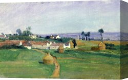 Landscape Canvas Paintings - Landscape by Victor Vignon