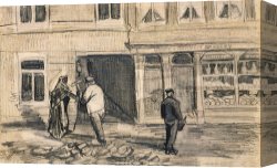 Between Geest And Marsh Canvas Prints - The Bakery In De Geest by Vincent van Gogh