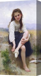 Bath Canvas Prints - Before The Bath (1900) by William Adolphe Bouguereau