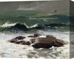 Summer Canvas Prints - Summer Squall by Winslow Homer