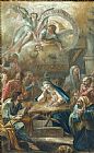 'El Vigata' Francesc Pla Duran Birth of Jesus And The Adoration of The Shepherds