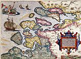 Abraham Ortelius Map of Zeeland