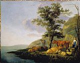 Aelbert Cuyp Cattle Near a River
