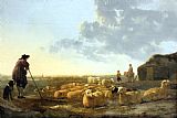 Sheep Prints - Herd of Sheep at Pasture by Aelbert Cuyp