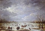 Aert van der Neer Winter Landscape