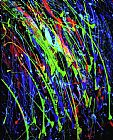Agris Rautins Neonpainting 1-black light