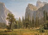 Albert Bierstadt Bridal Veil Falls Yosemite Valley California