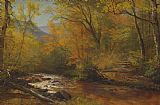 Albert Bierstadt Brook In Woods