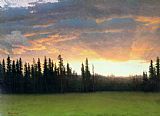 Albert Bierstadt California Sunset