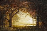 Albert Bierstadt Forest Sunrise