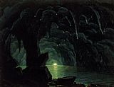 Albert Bierstadt The Blue Grotto painting