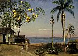 Albert Bierstadt Tropical Scene painting