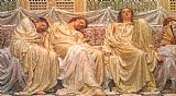 Moore Paintings - Dreamers by Albert Joseph Moore