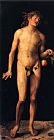 Albrecht Durer Adam painting