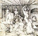 Albrecht Durer Durer Woman's Bath Drawing