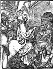 Albrecht Durer Jesus On The Donkey Palm Sunday Etching
