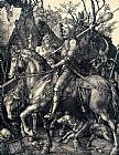 Albrecht Durer Knight Death And The Devil painting