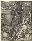 Albrecht Durer Melancholia I painting