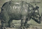 Albrecht Durer The Rhinoceros painting