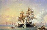 Aleksei Petrovich Bogolyubov The Russian Cutter Mercury captures the Swedish frigate Venus on 21st May 1789