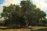 Alexandre Calame Oak Trees
