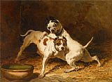 Alfred Dedreux Jouant Devant Une Ecuelle painting