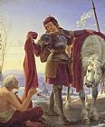 Compassion Prints - Saint Martin and the Beggar by Alfred Sethel