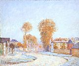 Alfred Sisley First Frost