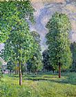 Alfred Sisley Landscape at Sevres painting